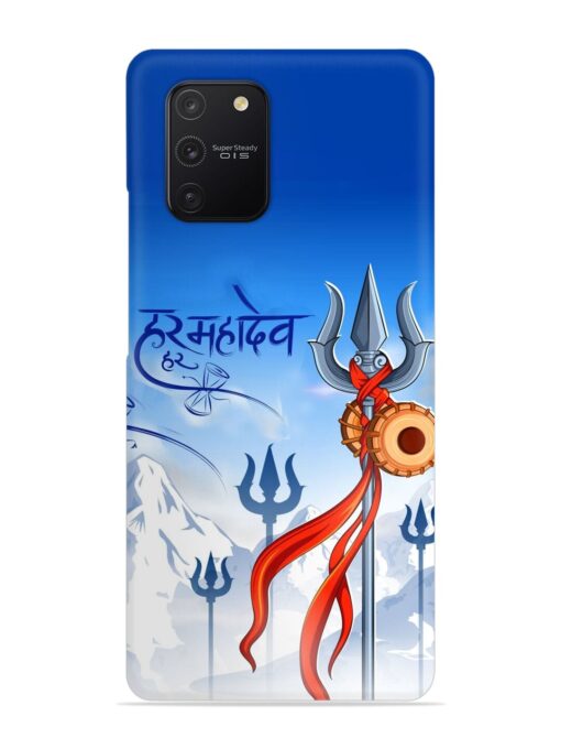 Har Har Mahadev Trishul Snap Case for Samsung Galaxy S10 Lite