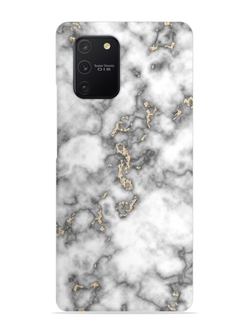 Gray And Gold Marble Snap Case for Samsung Galaxy S10 Lite