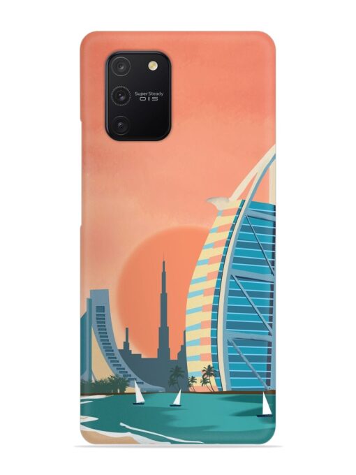 Dubai Architectural Scenery Snap Case for Samsung Galaxy S10 Lite Zapvi