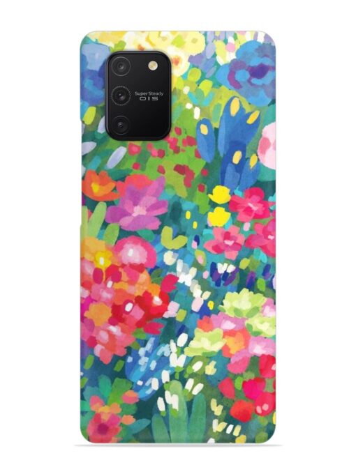 Watercolor Flower Art Snap Case for Samsung Galaxy S10 Lite Zapvi