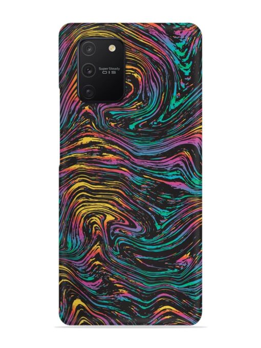 Abstract Liquid Colors Snap Case for Samsung Galaxy S10 Lite Zapvi