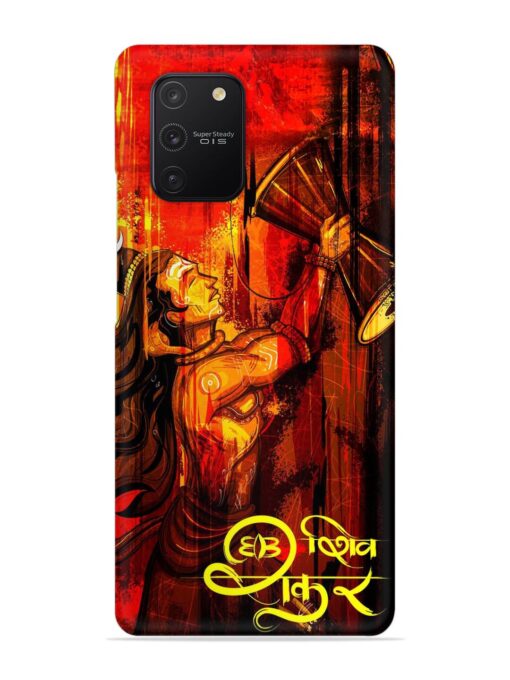 Illustration Lord Shiva Snap Case for Samsung Galaxy S10 Lite Zapvi