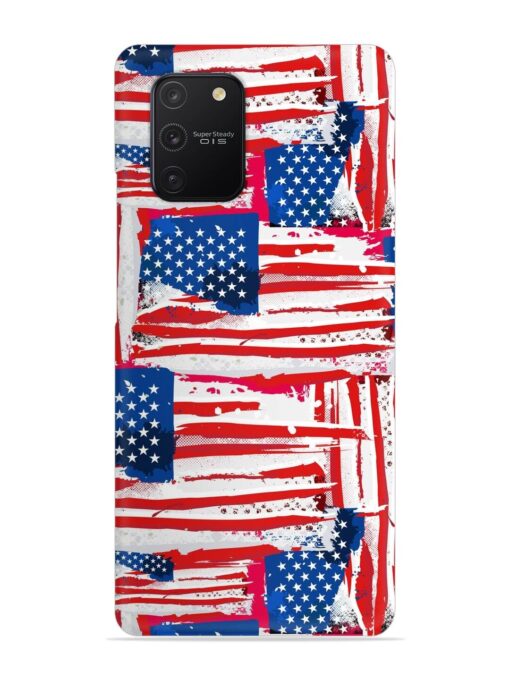 Usa Flag Seamless Snap Case for Samsung Galaxy S10 Lite