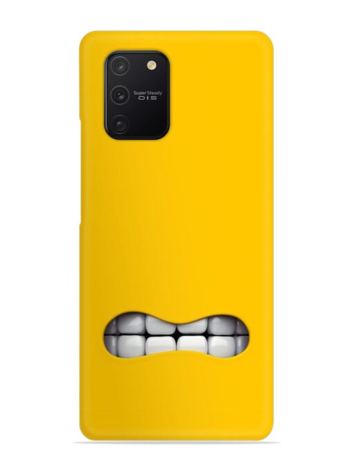 Mouth Character On Snap Case for Samsung Galaxy S10 Lite Zapvi