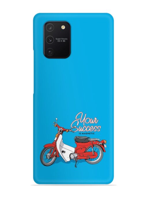 Motorcycles Image Vector Snap Case for Samsung Galaxy S10 Lite Zapvi