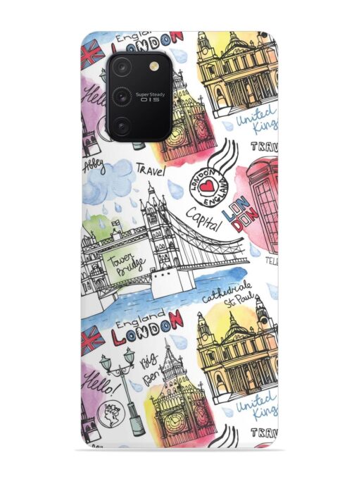 Vector London Landmark Snap Case for Samsung Galaxy S10 Lite