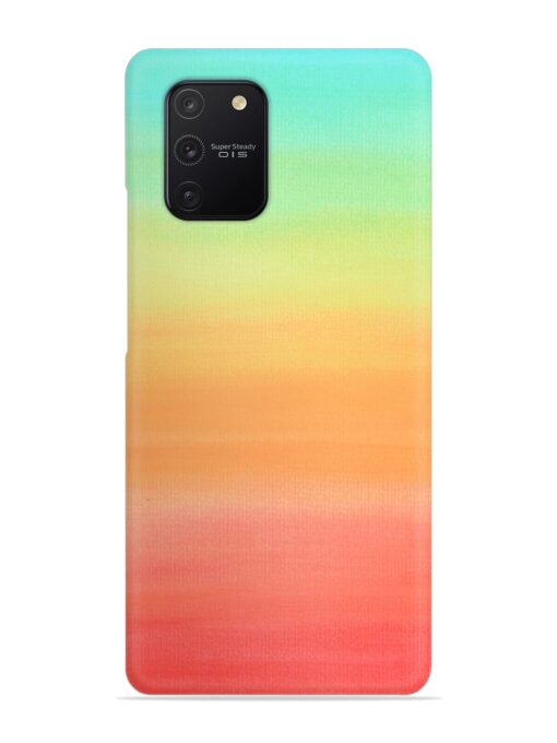 Background Sky Watercolor Snap Case for Samsung Galaxy S10 Lite Zapvi