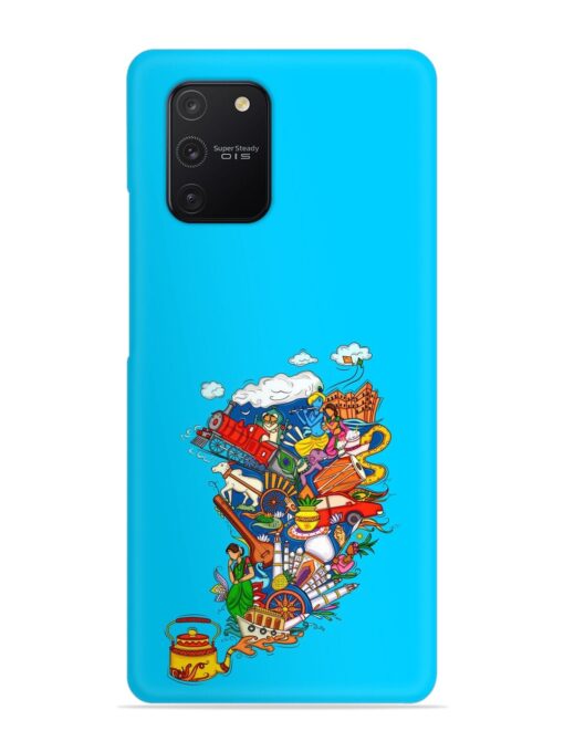 Vector Design Indian Snap Case for Samsung Galaxy S10 Lite