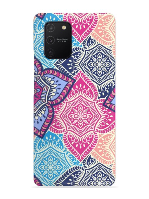 Ethnic Floral Seamless Snap Case for Samsung Galaxy S10 Lite