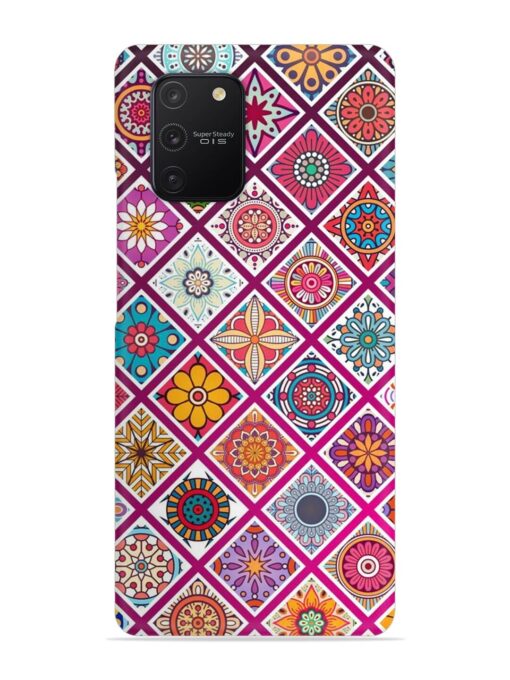 Seamless Tile Pattern Snap Case for Samsung Galaxy S10 Lite Zapvi