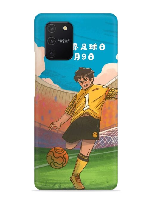 Soccer Kick Snap Case for Samsung Galaxy S10 Lite