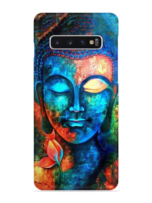 Buddha Painting Snap Case for Samsung Galaxy S10 Plus Zapvi