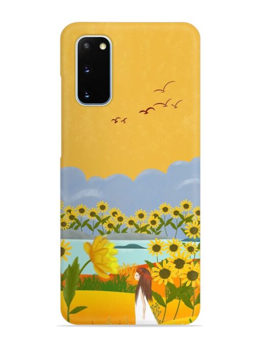 Beginning Of Autumn Snap Case for Samsung Galaxy S20 Zapvi