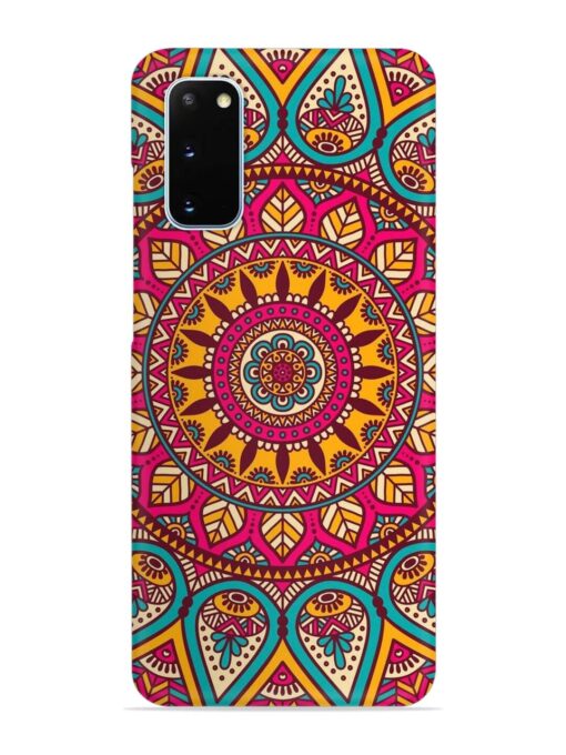 Mandala Joy Snap Case for Samsung Galaxy S20 Zapvi