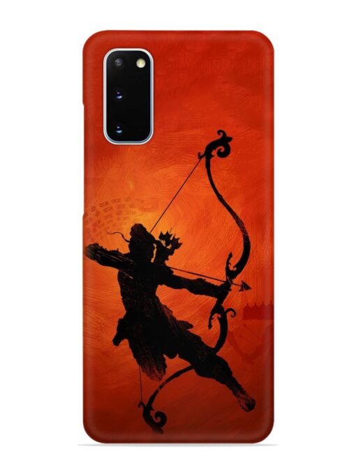 Illustration Lord Rama Snap Case for Samsung Galaxy S20 Zapvi