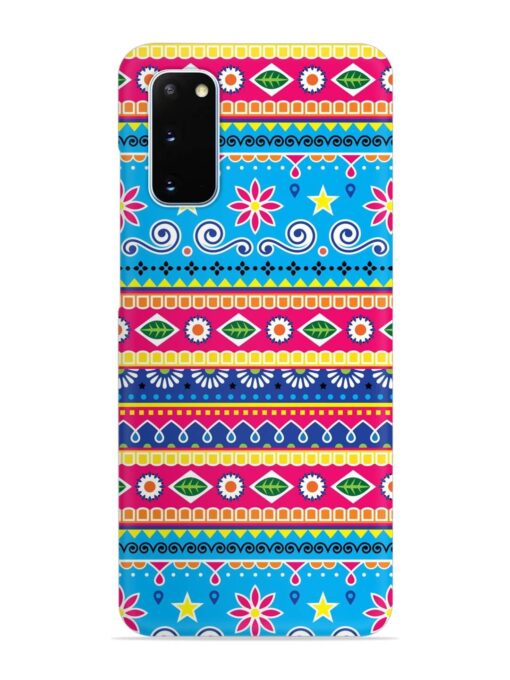 Indian Seamless Snap Case for Samsung Galaxy S20 Zapvi