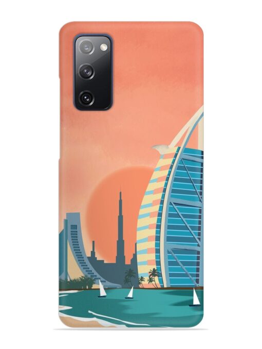 Dubai Architectural Scenery Snap Case for Samsung Galaxy S20 Fe (5G) Zapvi