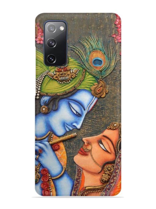 Lord Radha Krishna Flute Art Snap Case for Samsung Galaxy S20 Fe (5G) Zapvi