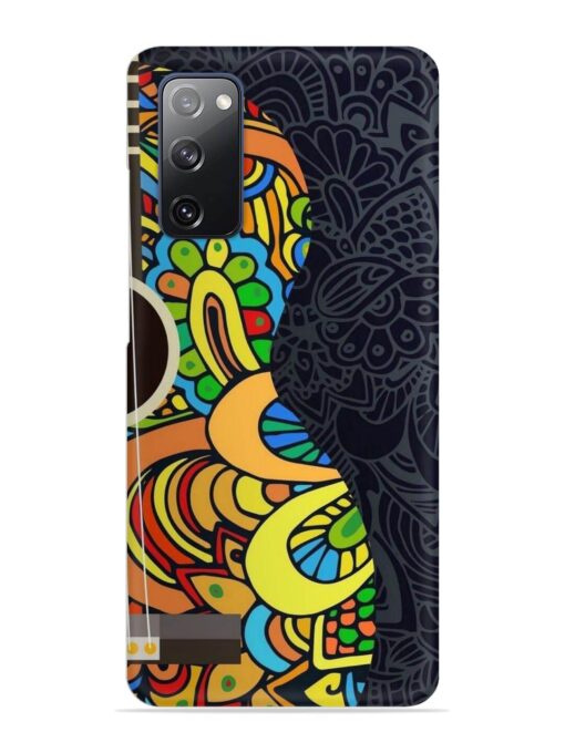 Guitar Vector Art Snap Case for Samsung Galaxy S20 Fe (5G) Zapvi