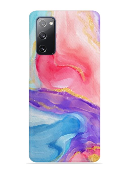 Watercolor Gradient Snap Case for Samsung Galaxy S20 Fe (5G) Zapvi