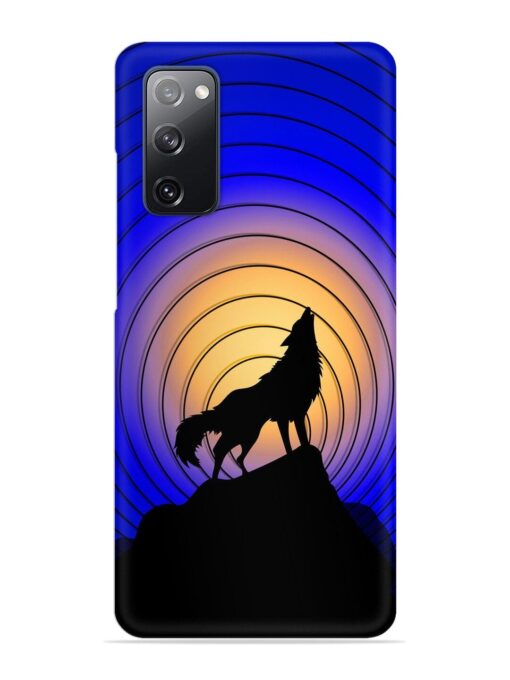 Fox Roaring Design Snap Case for Samsung Galaxy S20 Fe (5G) Zapvi