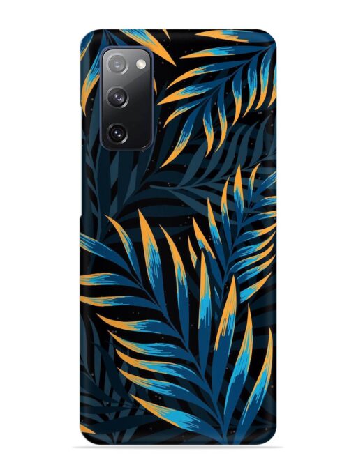 Abstract Leaf Art Snap Case for Samsung Galaxy S20 Fe (5G) Zapvi