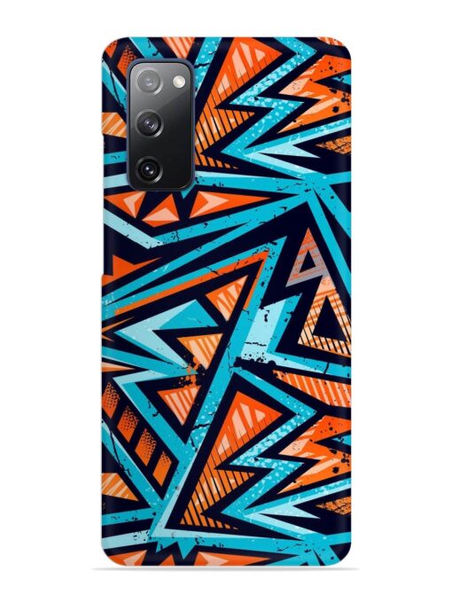 Abstract Seamless Grunge Snap Case for Samsung Galaxy S20 Fe (5G) Zapvi