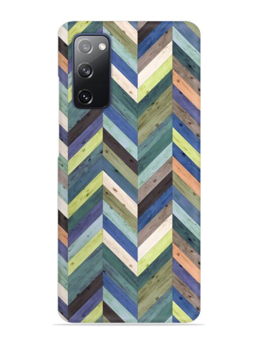 Chevron Random Color Snap Case for Samsung Galaxy S20 Fe (5G) Zapvi