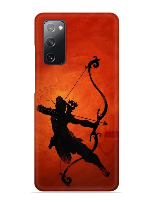 Illustration Lord Rama Snap Case for Samsung Galaxy S20 Fe (5G) Zapvi