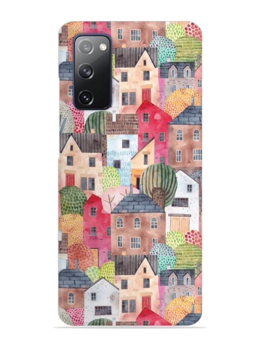 Abstract Seamless Pattern Snap Case for Samsung Galaxy S20 Fe (5G) Zapvi