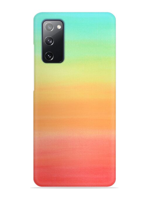 Background Sky Watercolor Snap Case for Samsung Galaxy S20 Fe (5G) Zapvi