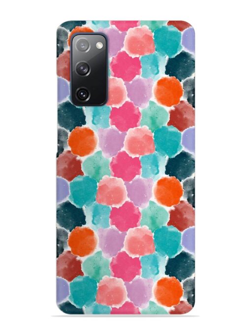 Colorful Seamless Pattern Snap Case for Samsung Galaxy S20 Fe (5G) Zapvi