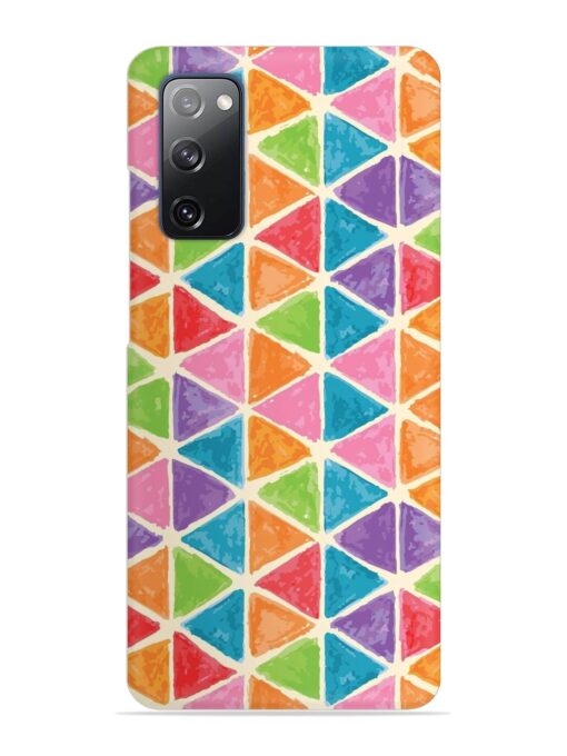 Seamless Colorful Isometric Snap Case for Samsung Galaxy S20 Fe (5G)