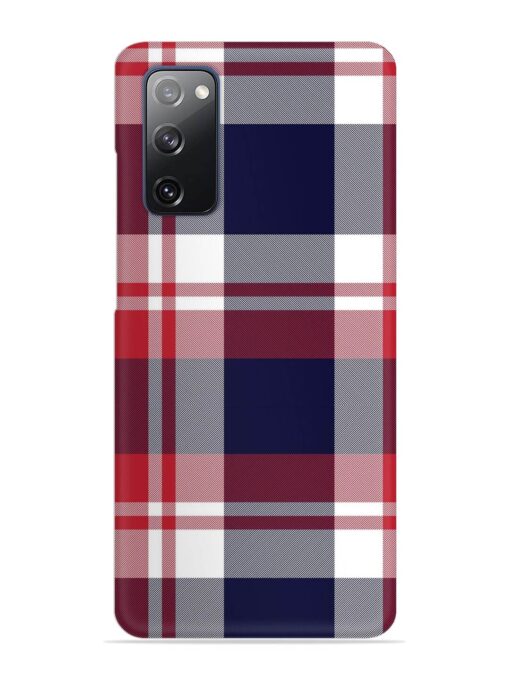 Classic Plaid Tartan Snap Case for Samsung Galaxy S20 Fe (5G) Zapvi