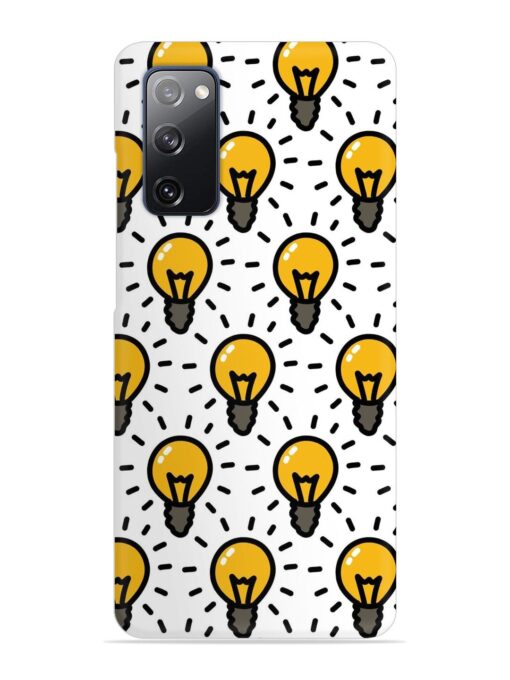 Light Bulb Seamless Snap Case for Samsung Galaxy S20 Fe (5G) Zapvi