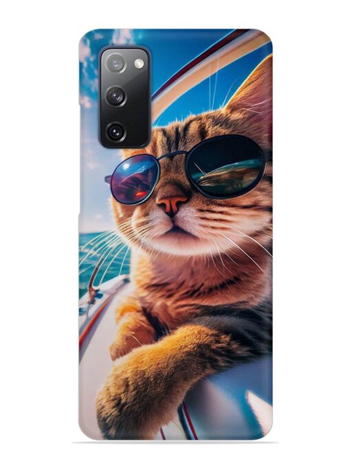 Cat In Style Snap Case for Samsung Galaxy S20 Fe (5G) Zapvi