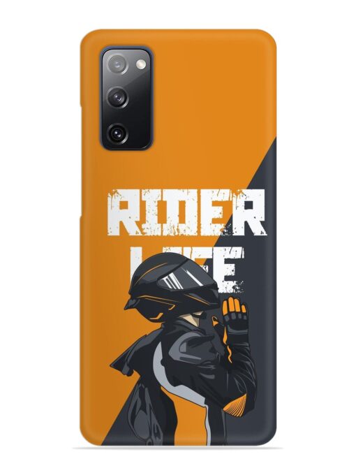 Rider Life Snap Case for Samsung Galaxy S20 Fe (5G) Zapvi