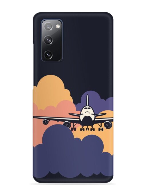 Aeroplane vector Snap Case for Samsung Galaxy S20 Fe (5G) Zapvi