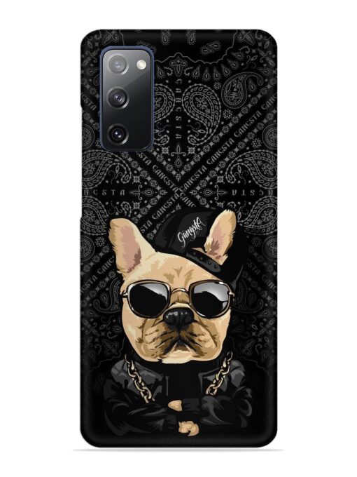 Gangsta Cool Sunglasses Dog Snap Case for Samsung Galaxy S20 Fe (5G) Zapvi