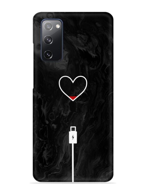 Heart Charging Vector Snap Case for Samsung Galaxy S20 Fe (5G) Zapvi