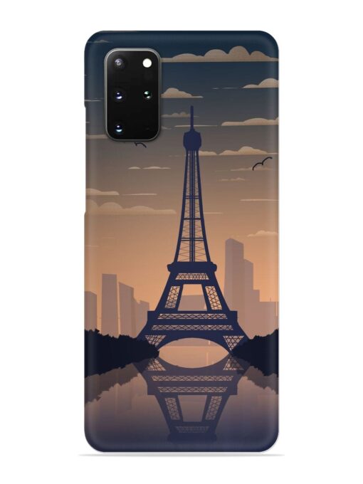 France Paris Eiffel Tower Gradient Snap Case for Samsung Galaxy S20 Plus Zapvi