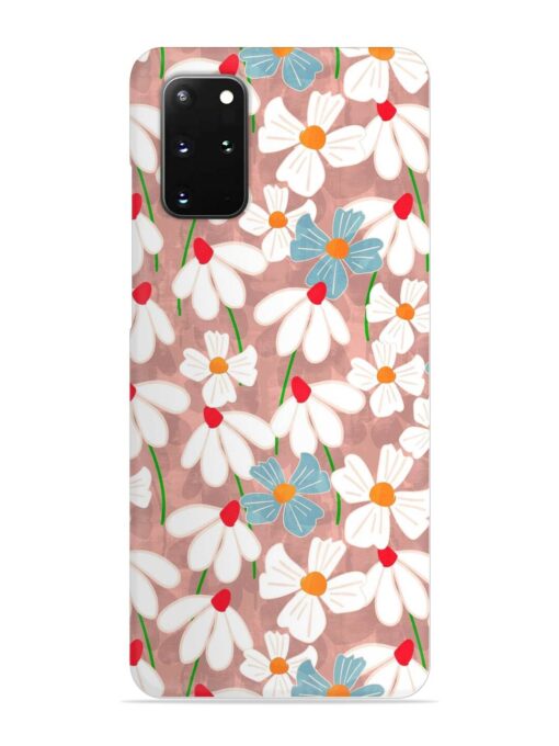 Abstract Petal Flowers Snap Case for Samsung Galaxy S20 Plus Zapvi