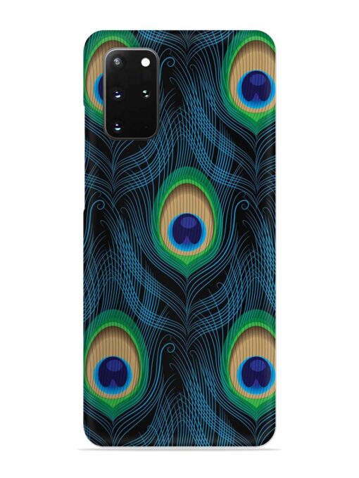 Seamless Pattern Peacock Snap Case for Samsung Galaxy S20 Plus Zapvi