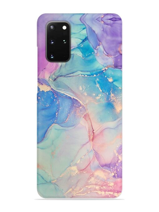 Alcohol Ink Colors Snap Case for Samsung Galaxy S20 Plus Zapvi