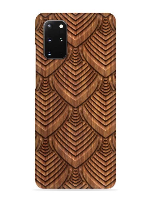 Carved Pattern On Snap Case for Samsung Galaxy S20 Plus Zapvi