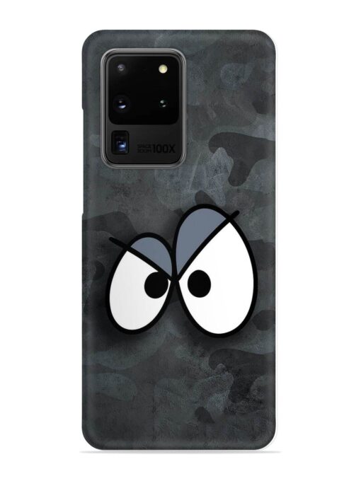 Big Eyes Night Mode Snap Case for Samsung Galaxy S20 Ultra Zapvi