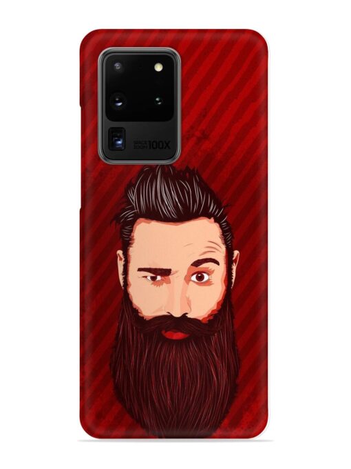 Beardo Man Snap Case for Samsung Galaxy S20 Ultra Zapvi