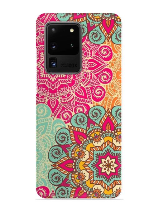 Mandala Seamless Snap Case for Samsung Galaxy S20 Ultra Zapvi