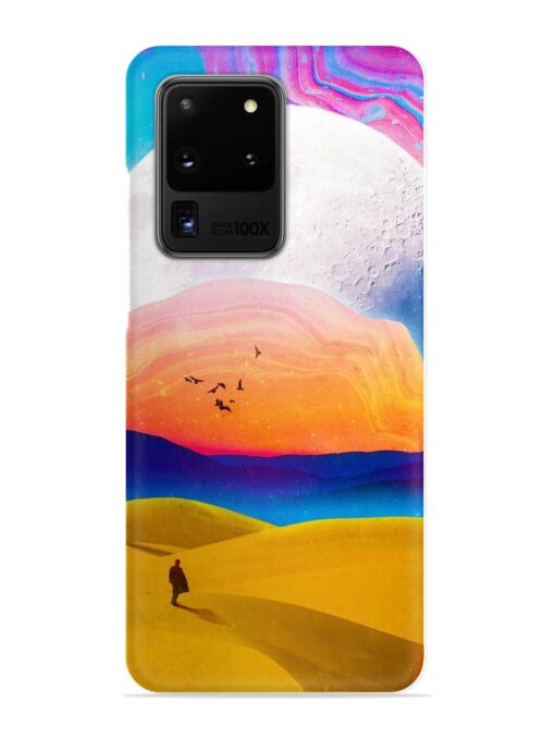 Sandy Desert Snap Case for Samsung Galaxy S20 Ultra Zapvi