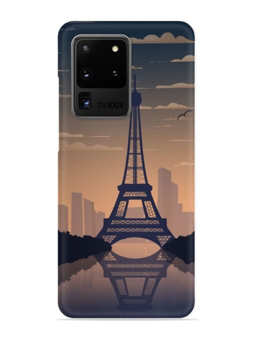 France Paris Eiffel Tower Gradient Snap Case for Samsung Galaxy S20 Ultra Zapvi